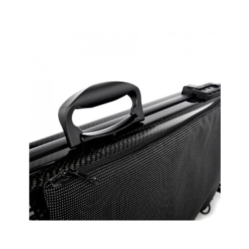 GEWA Idea 1.8 Violin Case Black/Black Carbon with Additional Side Handle Made in Germany 2