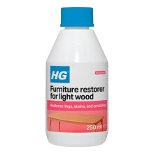 HG Furniture Restorer for Light Wood, Wood Stain Remover & Wood