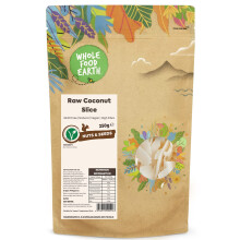 Wholefood Earth Raw Coconut Slice 250g | GMO Free | Natural | High