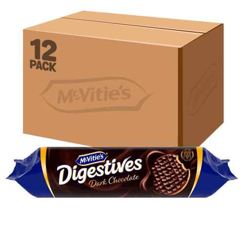 McVitie's Digestives Biscuits, Dark Chocolate, 433g