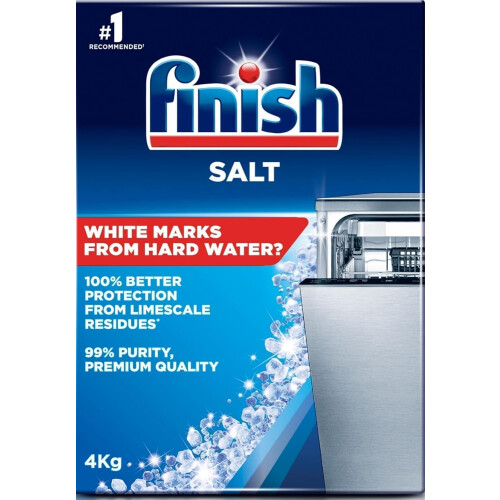 Finish Finish Dishwasher Salt 4kg | Protection from Limescale