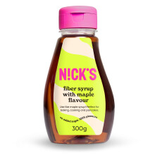 N!CK'S Fiber Syrup Maple Flavor, Keto Sweetener, 300g