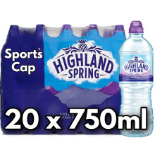 High land Still Water Natural Mineral Water - Sports Cap 750ml