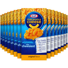 Kraft Original Macaroni & Cheese Dinner, 7.25 Oz, (Pack 15)