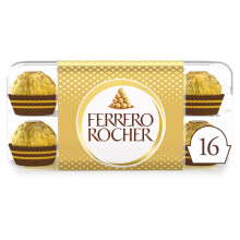 Ferrero Rocher Pralines, Chocolate Gift, Treat, Whole Hazelnut Covered