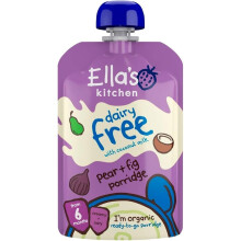 Ella's Kitchen Dairy Free Pear & Fig Porridge (Stage 1) 100g (Pack 6)