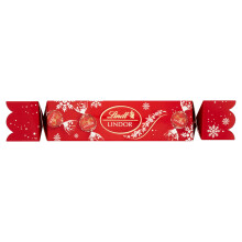 Lindt Lindor Milk Chocolate Christmas Cracker - 100g