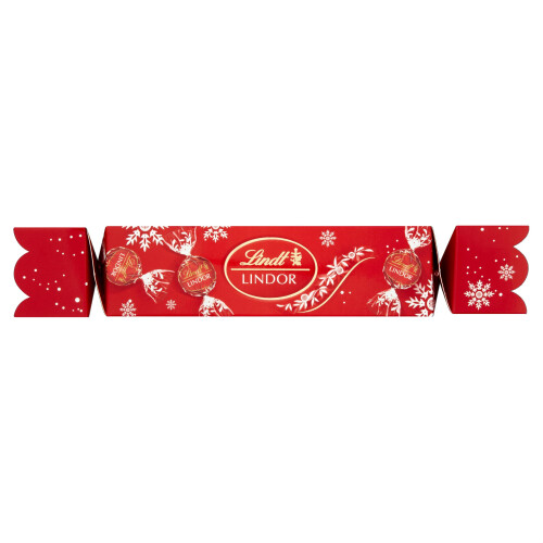 Lindt Lindt Lindor Milk Chocolate Christmas Cracker - 100g