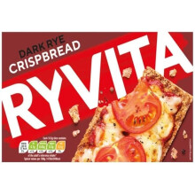 Ryvita Crispbread Dark Rye, 250g (Pack 1)