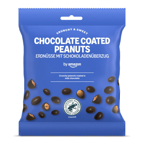 by Amazon Chocolate Peanuts, 200g Bag Milk