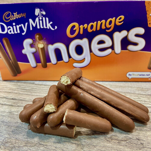 Cadbury Cadbury Dairy Milk Orange Fingers Chocolate Biscuits, Crunchy Biscuits 2