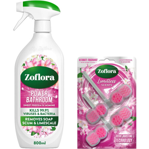 Zoflora Zoflora Sweet Freesia & Jasmine Bundle