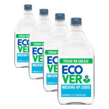 Ecover Washing Up Liquid, Washing Up Soap, Tough on Grease & Grime