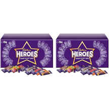 Cadbury Heroes Chocolate Bulk Sharing Box, Milk Chocolates