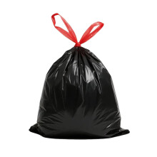 AOSULI 15l Leak - Resistant Black Bin Bags