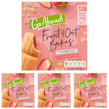 Go Ahead Fruit & Oat Bakes, Strawberry, 6*35 g (Pack 4)