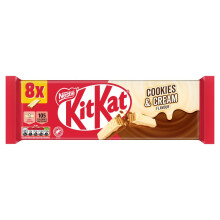 KitKat 2 Finger Cookies & Cream Biscuit Bars - The - Go