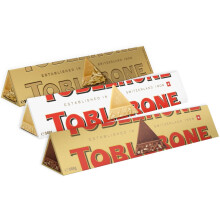 Toblerone Chocolate Gifting Bundle, Includes 1 x Gift Bar, 1 x Milk