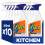 Flash Flash Kitchen Cleaner Spray, 8 Litres, Kitchen Cleaning, Citrus Fresh 1