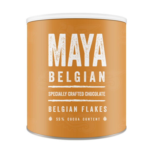 Maya Drinks Belgian Flakes Drinking Hot Chocolate Cocoa for Home