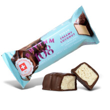 Rhythm 108 Swiss Vegan Creamy Coconut Bar w/ Dark Chocolate 15 x 33g