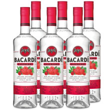 BACARDÍ Raspberry, Rum Blended w/ Crisp Raspberry Flavours, Notes of