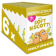 Kiddylicious Pear Biscotti - Yummy Baked Snacks for Kids - Suitable fo