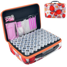 Organizer Für Diamantstickerei Box Komplett-Set 120 Stück Set — diamant stick organizer, set 120 behälter, gläser 10 g, eva schaum organizer