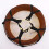 Ancient Wisdom Mandala Shamanic Drum with Drumstick - 20 cm 2