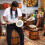Ancient Wisdom Mandala Shamanic Drum with Drumstick - 20 cm 4