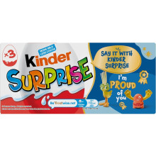 Kinder Surprise Chocolate Gift, Chocolate Eggs, Fine Milk Chocolate