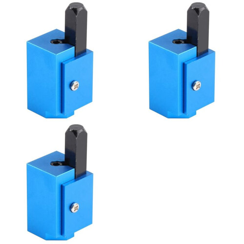 3X Right Angle Woodworking Corner Chisel Carpenter Wood Chisel Corner Punch Chisel Right Angle Cutting for Door Lock