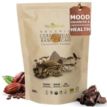 MySuperfoods Organic Raw Ceremonial Cacao 200g, Natural Source of Potassium