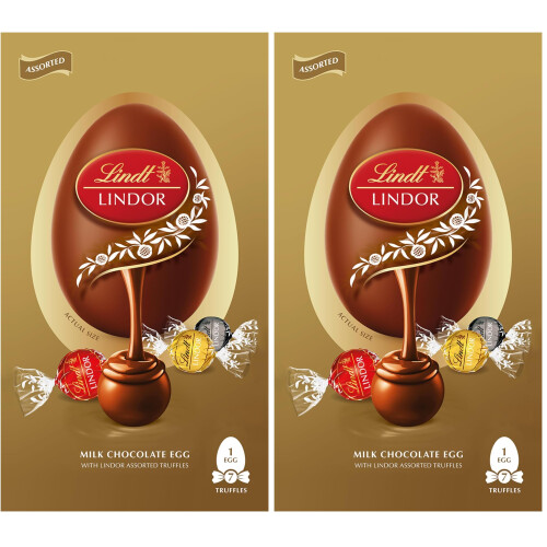 Lindt Lindt Lindor Assorted Chocolate Easter Egg 183g - Easter Celebrations
