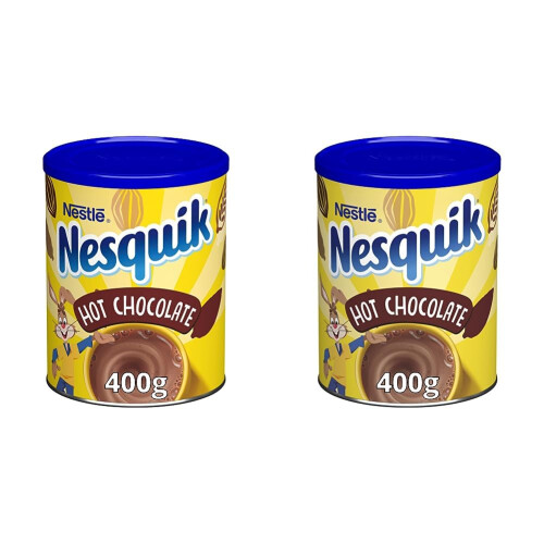 Nesquik Hot Chocolate 400g (Pack 2)