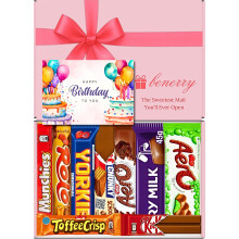 Benerry Chocolate Gift Box Hamper - 9 Treats Birthday Gift