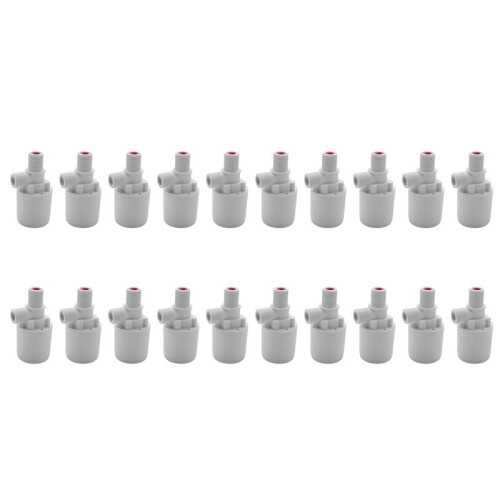 20X Solar Water Tank Water Tower Pool Automatic Water Level Controller Plastic Float  Valve Water Level