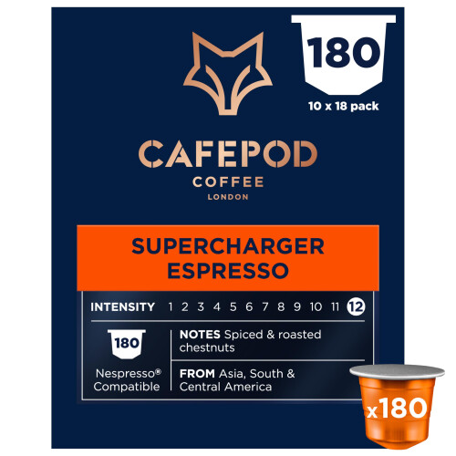 CafePod Espresso Coffee Pods - Rainforest Alliance Sourced