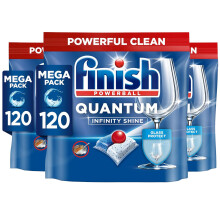 Finish Quantum Infinity Shine Dishwasher Tablets Bulk, Regular)