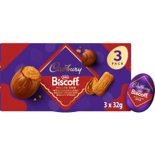 Cadbury Dairy Milk Biscoff Filled Chocolate Egg, Filled w/ Crunchy