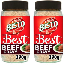 Bisto Best Beef Gravy, 390g (Pack 2)