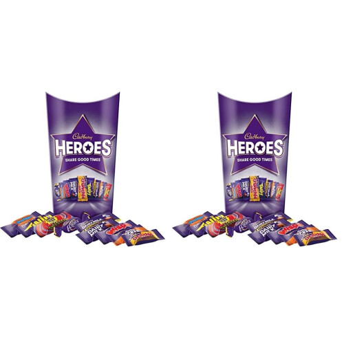 Cadbury Cadbury Heroes Chocolate Carton, Miniature Chocolate, Gifting or