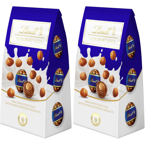 Lindt Lindt Whole Hazelnut Mini Eggs Milk Chocolate 130g