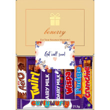 Benerry Chocolate Gift Box Hamper - 8 Treats Get Well Soon Gift