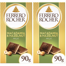 Ferrero Rocher Luxury Milk Chocolate Bar, Hazelnut & Macadamia Pcs