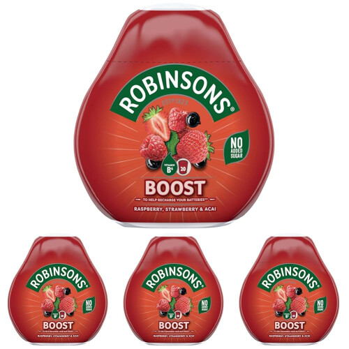 Robinsons Boost Benefit Drops Raspberry, Strawberry & Acai w/ Vitamin
