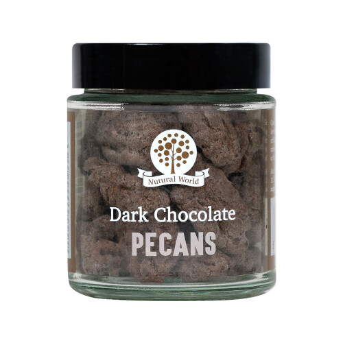 Nutural World - Dark Chocolate Pecans - 85g