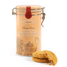 Cartwright & Butler Biscuits - 200g Ground & Stem Ginger Biscuits Baked to a Refined Classic Recipe with a Crisp Light Snap