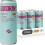 GOODRAYS CBD Drinks, Sparkling Low Calorie Drink, Vegan, Raspberry & 1