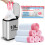 10l Bin Bags Bin Liners, Drawstring Trash Bags w/ Tie Handle, KITBEST 1